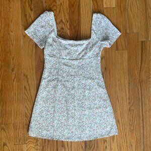 Princess Polly Hastings Mini Dress White Floral